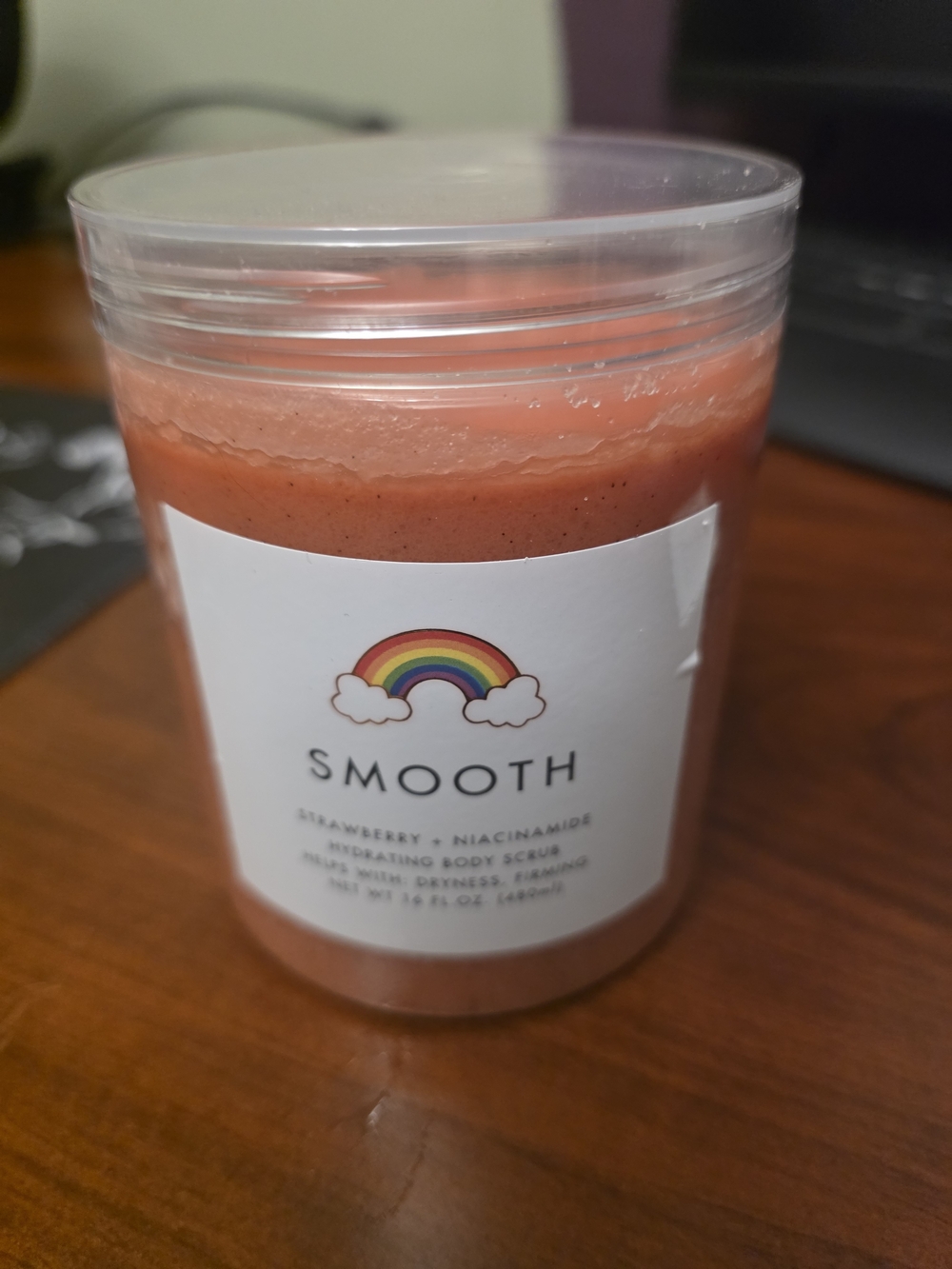 Strawberry Niacinamide Body Scrub – Pink Exfoliating Polish